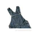 Großhandel Custom Man Jumpsuit Hosen Denim Jumpsuit